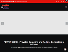 Tablet Screenshot of powerzone.com.pk